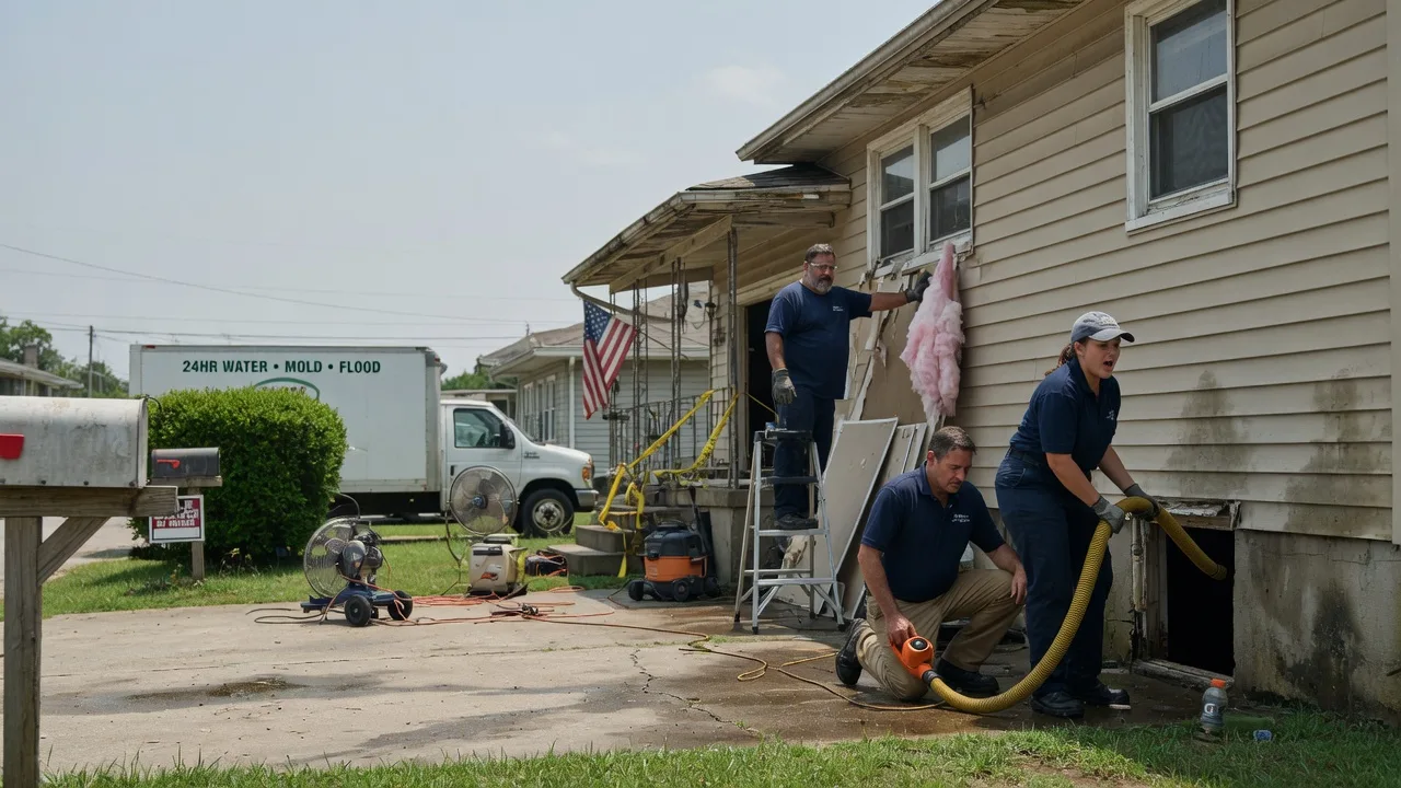 Water Damage Repair in Kingsville, OH near me